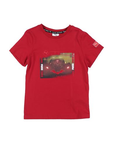 Puma Babies'  Toddler Boy T-shirt Red Size 5 Cotton, Polyester