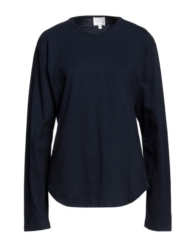 Vivienne Westwood Woman T-shirt Midnight Blue Size L Cotton