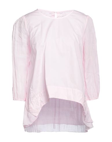 European Culture Woman Top Pink Size Xl Cotton, Rayon, Elastane