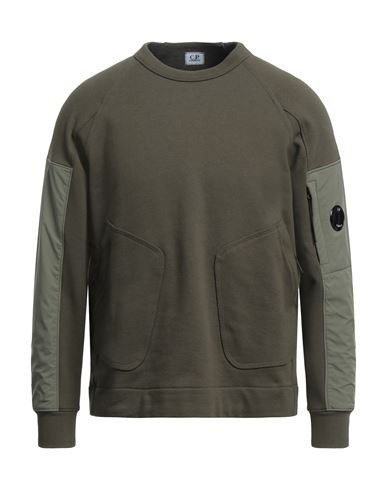 C.p. Company C. P. Company Man Sweatshirt Military Green Size S Cotton