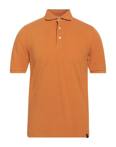 Shop Gran Sasso Man Polo Shirt Mandarin Size 46 Cotton