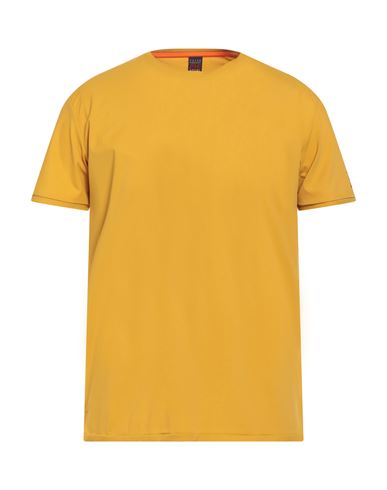 Peter Hadley Sport Man T-shirt Ocher Size Xxl Polyamide, Elastane In Yellow