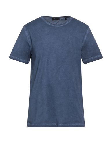 Theory Man T-shirt Navy Blue Size Xs Cotton