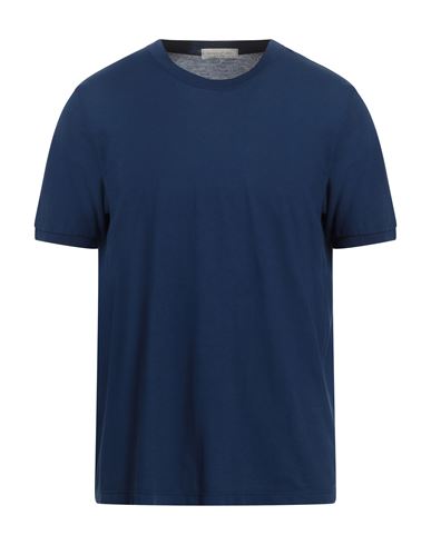 Rossopuro Man T-shirt Navy Blue Size 4 Cotton