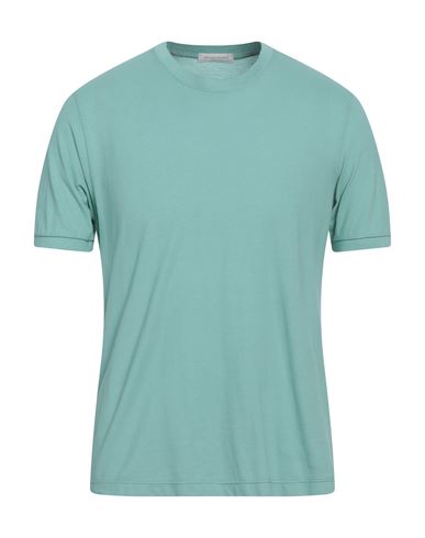 Rossopuro Man T-shirt Light Green Size 4 Cotton