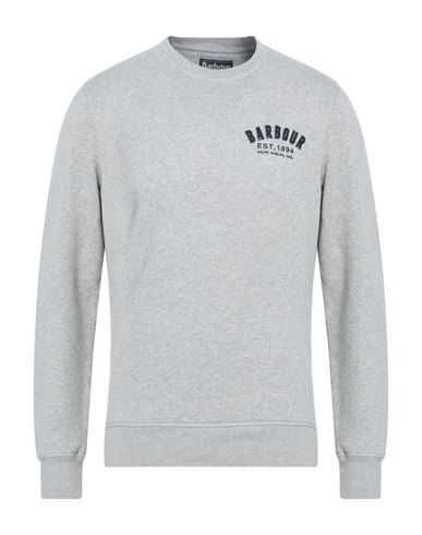 Barbour Man Sweatshirt Grey Size S Cotton, Polyester