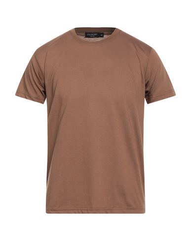 Bolongaro Trevor Man T-shirt Brown Size S Cotton, Polyester
