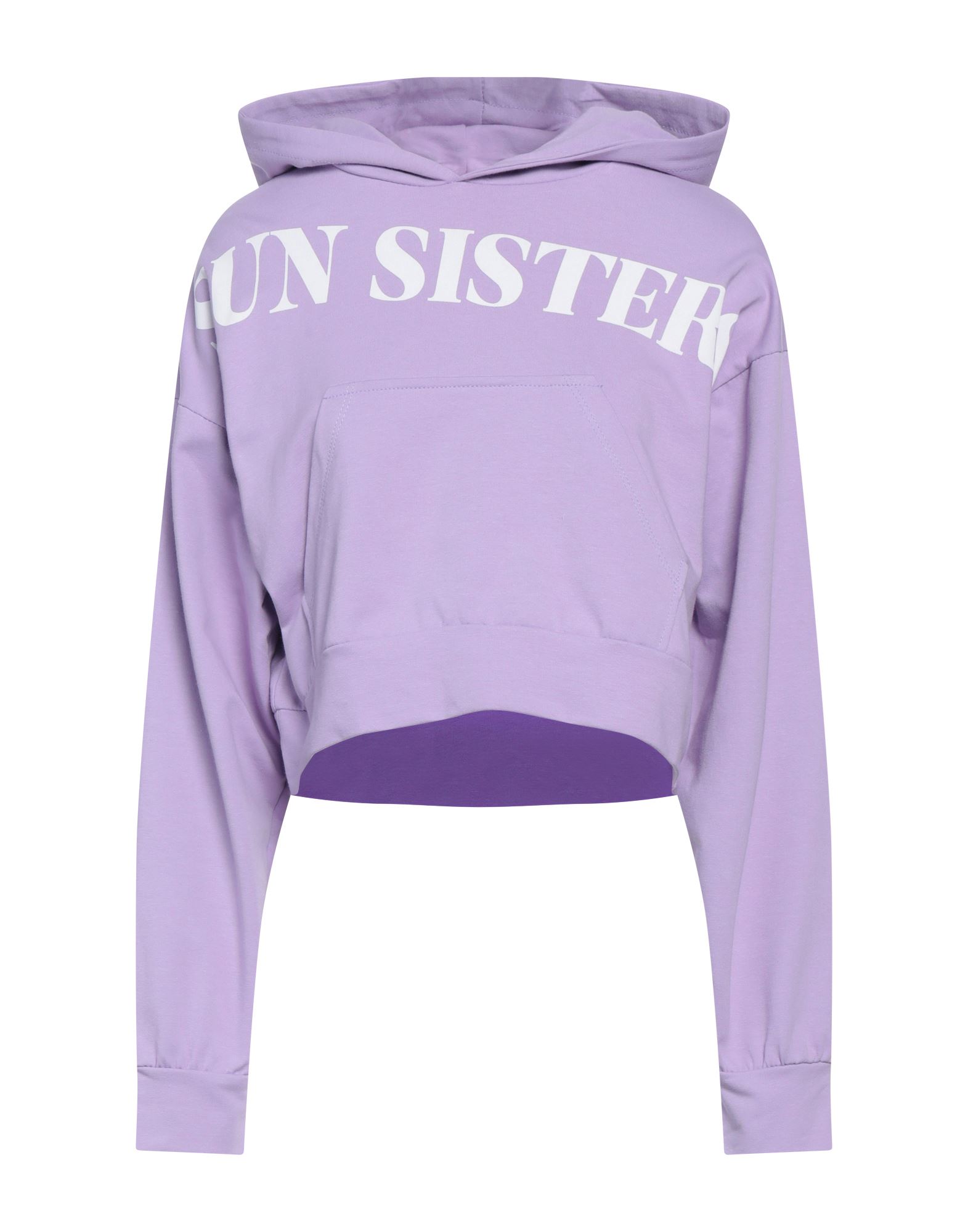 Sun Sisters Beachwear Sweatshirts In Purple
