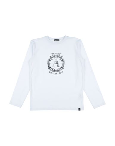 Shop Daniele Alessandrini Toddler Boy T-shirt White Size 6 Cotton, Elastane