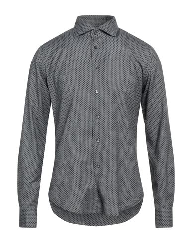 Shop Rossi Man Shirt Grey Size 15 ¾ Cotton