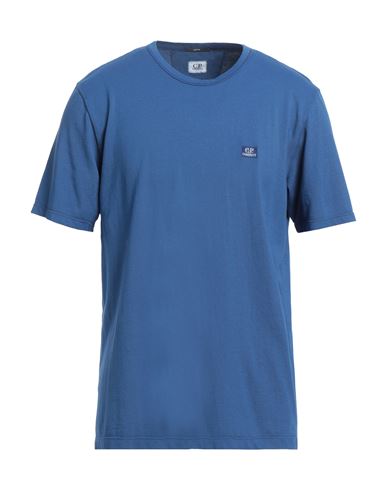 C.p. Company C. P. Company Man T-shirt Blue Size S Cotton, Polyamide