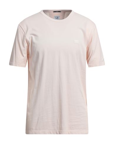 C.p. Company C. P. Company Man T-shirt Light Pink Size S Cotton, Polyamide