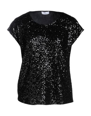 Diana Gallesi Woman Top Black Size 8 Polyester, Elastane