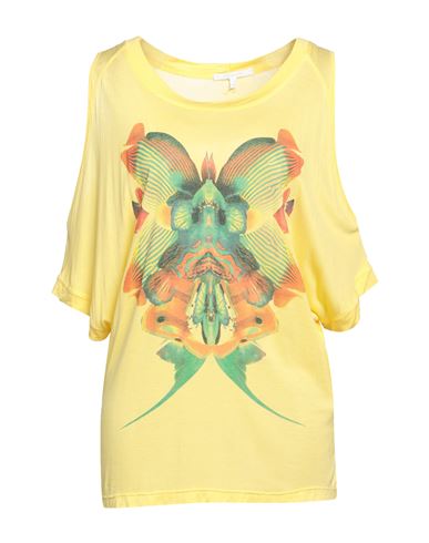 Koralline Woman T-shirt Yellow Size Xs Viscose