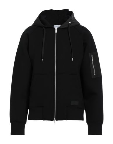 Pt Torino Man Sweatshirt Black Size 40 Viscose, Elastane, Polyurethane