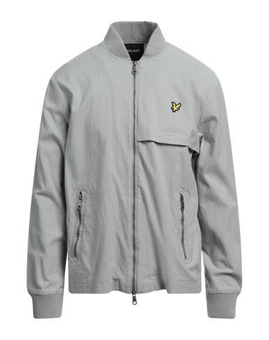 Lyle & Scott Man Jacket Grey Size M Cotton