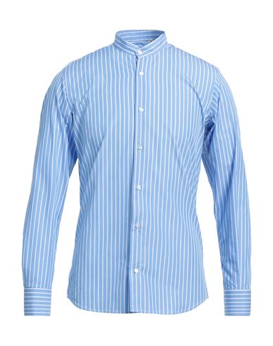 Antonelli Man Shirt Light Blue Size S Cotton