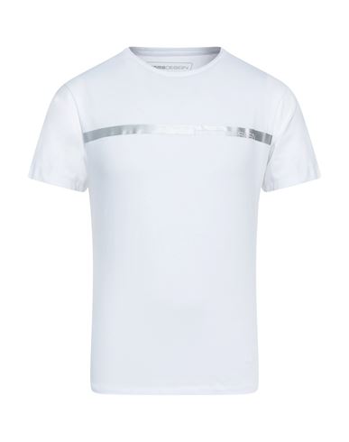 Momo Design Man T-shirt White Size S Cotton, Elastane