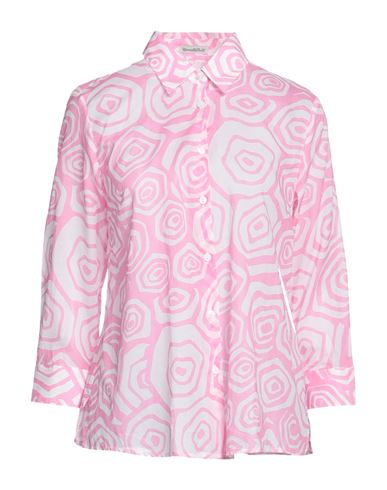 Camicettasnob Woman Shirt Pink Size 12 Cotton