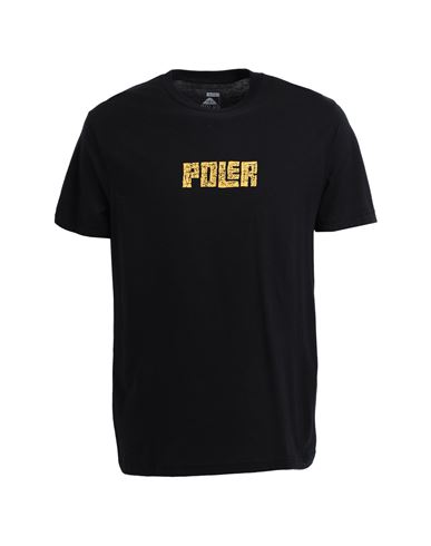 Poler Devils Canyon T-shirt Man T-shirt Black Size S Cotton