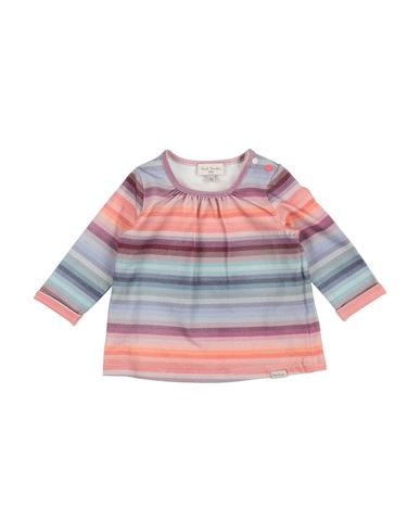 Paul Smith Babies'  Newborn Girl T-shirt Pink Size 3 Cotton, Elastane