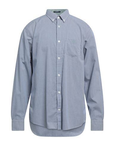 Gant Man Shirt Blue Size S Cotton