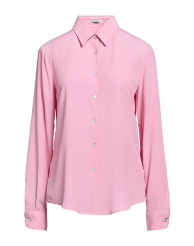 Camicettasnob Woman Shirt Pink Size 8 Acetate, Silk