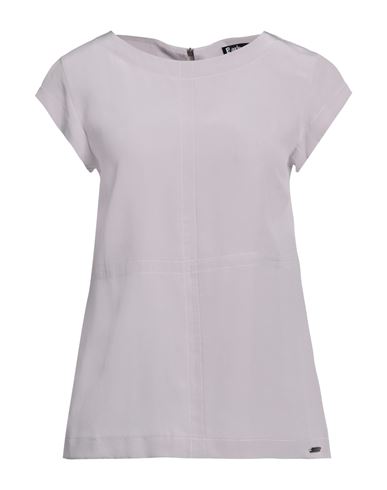 Barbour Woman Blouse Grey Size 4 Silk