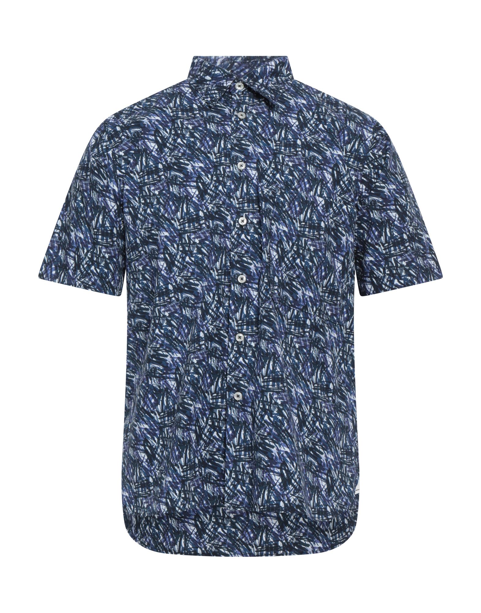 Universal Works Shirts In Navy Blue