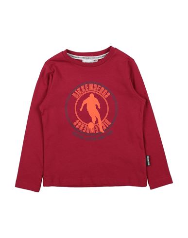 Bikkembergs Babies'  Toddler Boy T-shirt Brick Red Size 4 Cotton