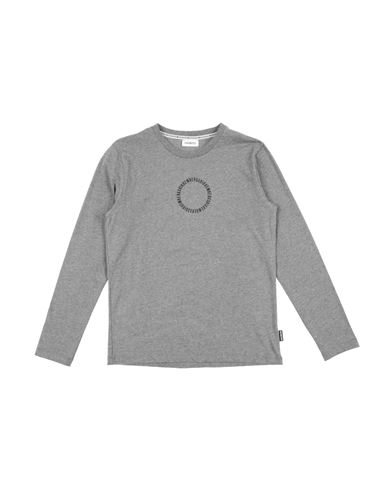Bikkembergs Babies'  Toddler Boy T-shirt Grey Size 5 Cotton