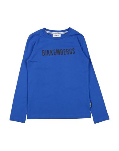 Bikkembergs Babies'  Toddler Boy T-shirt Bright Blue Size 5 Cotton
