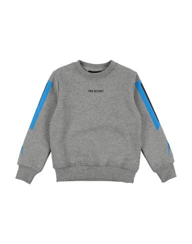 Neil Barrett Babies'  Toddler Boy Sweatshirt Grey Size 6 Cotton
