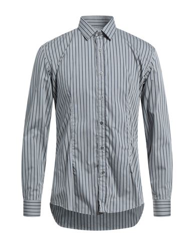 Grey Daniele Alessandrini Man Shirt Grey Size 15 Cotton