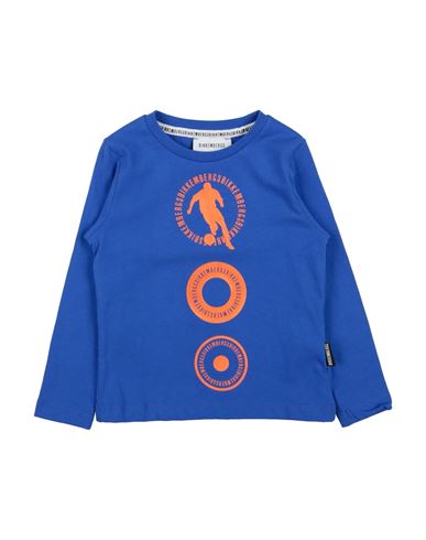 Bikkembergs Babies'  Toddler Boy T-shirt Blue Size 5 Cotton