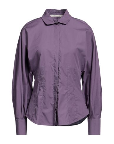 Tela Woman Shirt Purple Size 4 Cotton