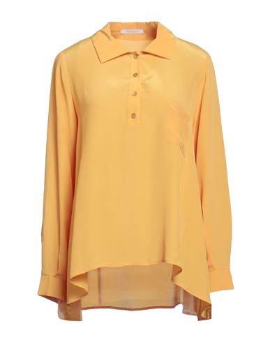 Bellwood Woman Shirt Mandarin Size M Acetate, Silk, Polyamide