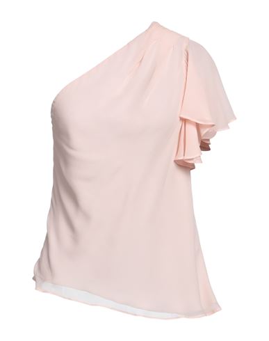Patrizia Pepe Woman Top Blush Size 8 Viscose In Pink