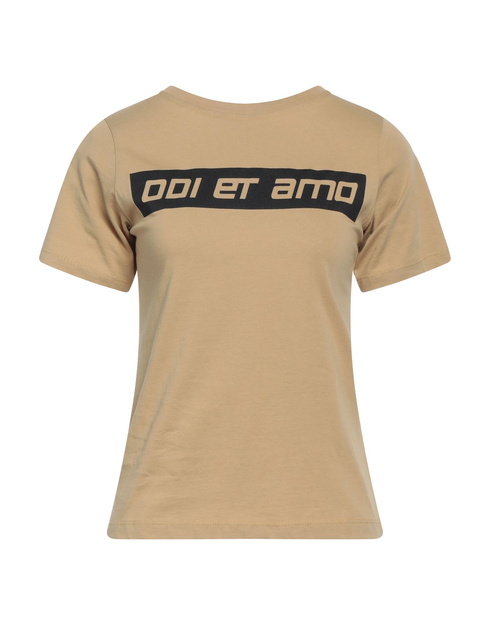 Odi Et Amo T-shirts In Beige