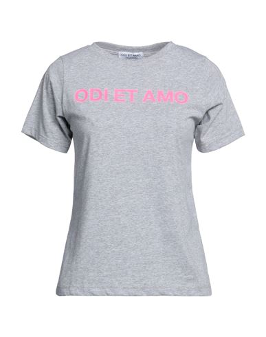 Odi Et Amo Woman T-shirt Grey Size Xs Cotton