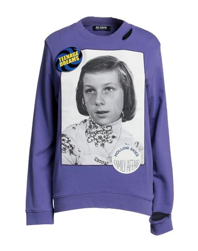 Shop Raf Simons Woman Sweatshirt Purple Size S Cotton