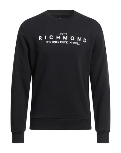 John Richmond Man Sweatshirt Black Size S Cotton