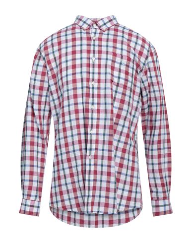Barbour Man Shirt Garnet Size Xs Cotton In Red
