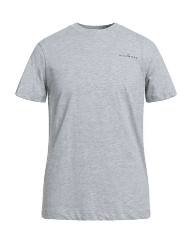 John Richmond Man T-shirt Grey Size Xxl Cotton, Viscose