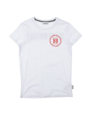 Bikkembergs Babies'  Toddler Boy T-shirt White Size 4 Cotton