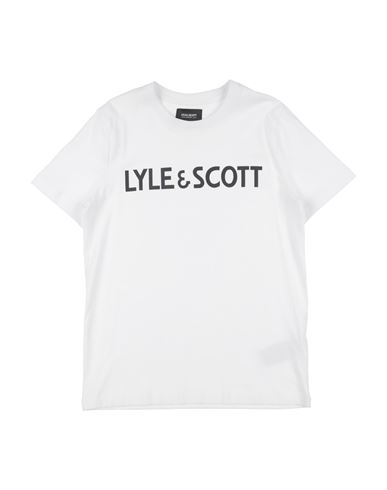 Lyle & Scott Babies'  Toddler Boy T-shirt White Size 5 Cotton