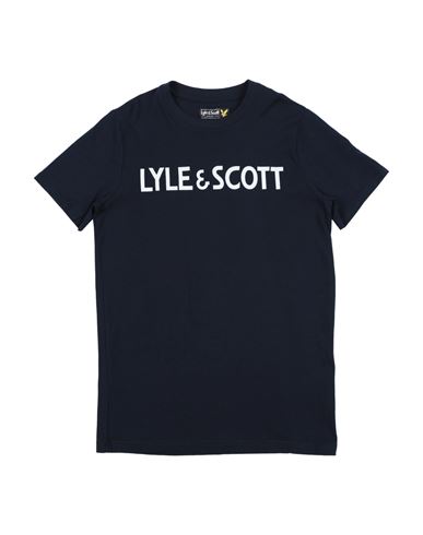 Lyle & Scott Babies'  Toddler Boy T-shirt Midnight Blue Size 7 Cotton