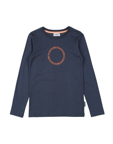 Bikkembergs Babies'  Toddler Boy T-shirt Navy Blue Size 5 Cotton