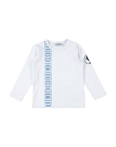 Bikkembergs Babies'  Toddler Boy T-shirt White Size 3 Cotton, Elastane