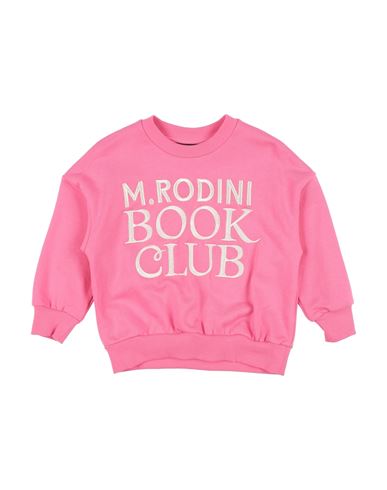 Mini Rodini Babies'  Toddler Sweatshirt Fuchsia Size 3 Organic Cotton In Pink